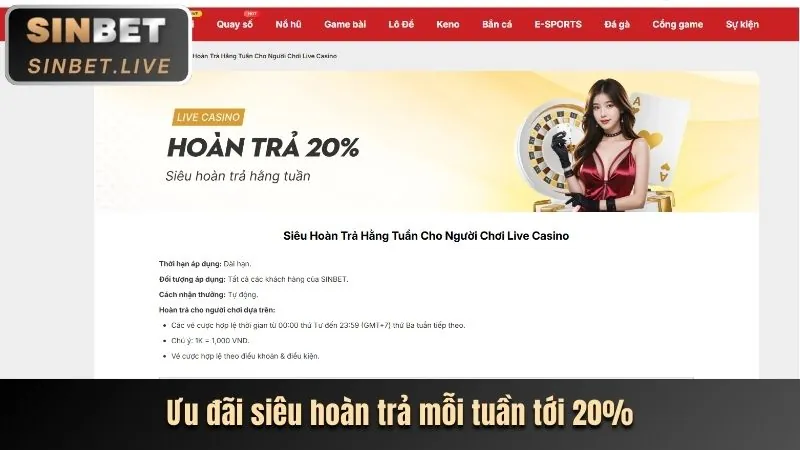 Hoàn trả cực cao Vua88